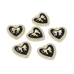 Alloy Enamel Pendants&nbsp;PALLOY-D011-09LG