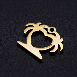 201 Stainless Steel Hollow Charms&nbsp;STAS-Q201-JN294-2