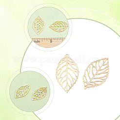 40Pcs Brass Pendants&nbsp;KK-BBC0028-08
