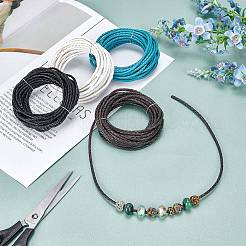 Braided Cowhide Cord&nbsp;WL-WH0003-01A