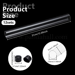 Transparent PC Plastic Bead Storage Tubes&nbsp;AJEW-WH0596-947C
