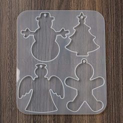 Christmas Collection Pendant Silicone Molds&nbsp;SIL-B074-04A