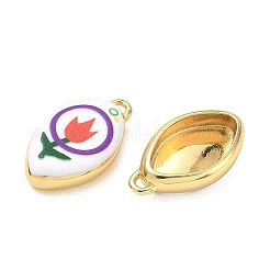Printed Brass Pendants&nbsp;KK-CBA42CA-05G-03