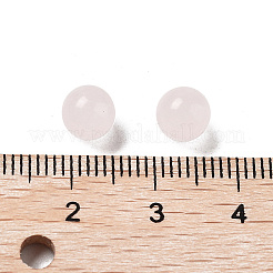 Natural Rose Quartz Sphere Beads&nbsp;G-P520-23