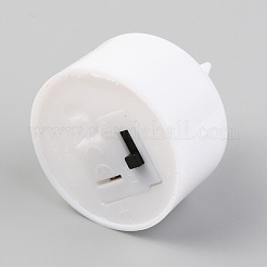 Plastic Flameless LED Tea Light Candles&nbsp;LS-AJEW-H123-01B