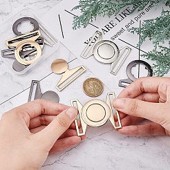 6Sets 3 Colors Zinc Alloy Side Release Buckles&nbsp;FIND-BC0002-43