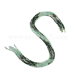 Natural Emerald Beads Strands&nbsp;G-Z106-A02-2mm