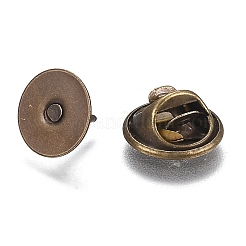 Brass Butterfly Clutches Pin Backs&nbsp;KK-Z003-01AB