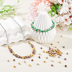 480Pcs 4 Colors Picasso Glass Seed Beads&nbsp;SEED-TA0001-07A
