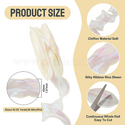 Polyester Lace Trim&nbsp;DIY-TAC0010-49D