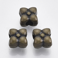 CCB Plastic European Beads&nbsp;CCB-S163-104AB