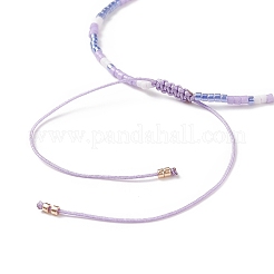 Mixed Natural Gemstone & Glass Seed Beaded Bracelets&nbsp;BJEW-JB08950
