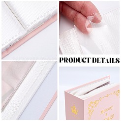 Paper Cover Interstitial Album Book&nbsp;AJEW-CP0011-01B