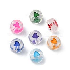 7 Colors Transparent Acrylic Beads&nbsp;TACR-YW0001-57B