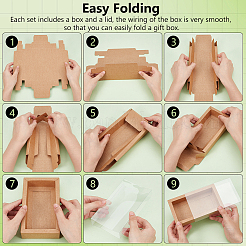 30Pcs Paper Storage Gift Drawer Boxes&nbsp;CON-BC0007-73A
