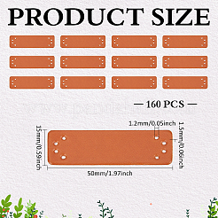 PU Leather Labels&nbsp;DIY-WH0780-32