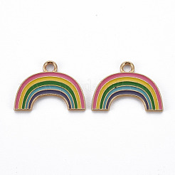 Alloy Enamel Pendants&nbsp;ENAM-S126-078-NR