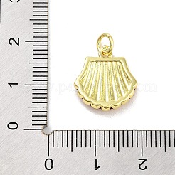 Real 18K Gold Plated Rack Plating Brass Enamel Charms&nbsp;KK-M293-31G-03
