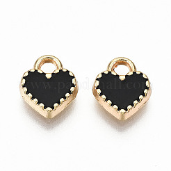 Alloy Enamel Charms&nbsp;LS-ENAM-S126-015D-RS