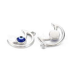 Alloy Enamel Pendants&nbsp;PALLOY-S132-353P