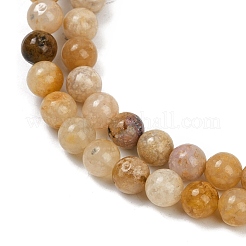 Natural Agate Beads Strands&nbsp;G-U026-A07-6mm