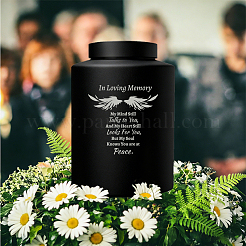 1Pc Column Stainless Steel Urn for Human Pet Ashes&nbsp;AJEW-PS0001-01A