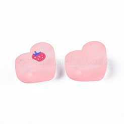 Transparent Printed Acrylic Beads&nbsp;MACR-S373-124-H10