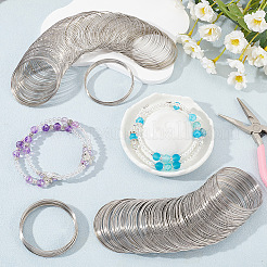 400Pcs Steel Memory Wire&nbsp;FIND-SP0002-06
