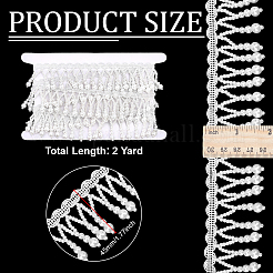 2Yards Plastic and Polyester Beaded Trim&nbsp;OCOR-ME0001-63