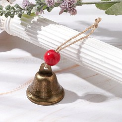 Iron Bell Pendant Decoration&nbsp;HJEW-JM02235-02