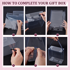 Transparent Plastic Bag Gift Packaging&nbsp;CON-WH0085-104A
