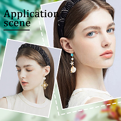 20Pcs 2 Styles Brass Earring Hooks&nbsp;KK-BBC0011-29