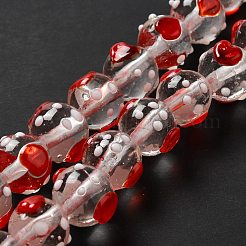 Handmade Bumpy Lampwork Beads&nbsp;LAMP-E023-09