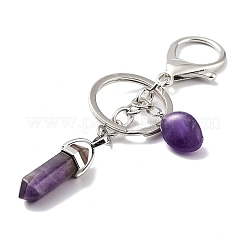 Natural Amethyst Keychain&nbsp;KEYC-M022-05A