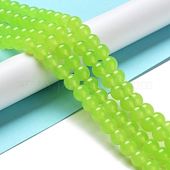 Natural & Dyed Malaysia Jade Bead Strands&nbsp;G-A146-8mm-A09-01