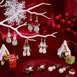 DIY Christmas Dangle Earring Making Kits&nbsp;DIY-SC0019-54