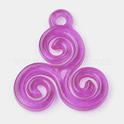Transparent Acrylic Pendants&nbsp;TACR-S149-04