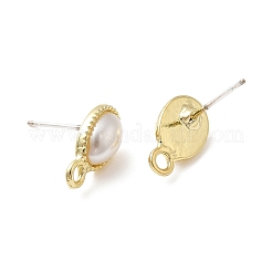 Alloy Stud Earring Findings&nbsp;FIND-I033-06G