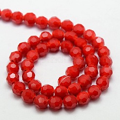 Eco-Friendly Glass Round Bead Strands&nbsp;EGLA-J042-4mm-M04