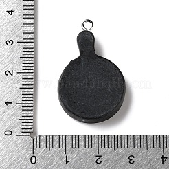 Opaque Resin Pendants&nbsp;RESI-F077-03P
