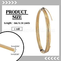 Brass Craft Wire&nbsp;CWIR-WH0007-19D-G