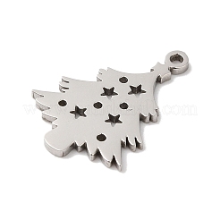 Non-Tarnish 5Pcs Christmas 201 Stainless Steel Pendants&nbsp;STAS-Z068-01P-01