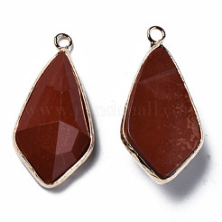 Natural Red Jasper Charms&nbsp;G-Q998-029D