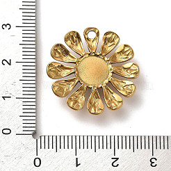 Natural Amethyst Flower Pendants&nbsp;STAS-R009-05G-04