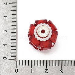 Transparent Acrylic Beads&nbsp;CLAY-NH0003-04S-10