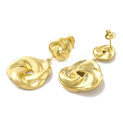 Ion Plating(IP) 304 Stainless Steel Stud Earrings&nbsp;EJEW-K268-08G