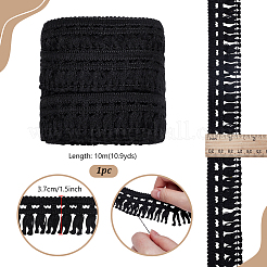 Polyester Tassel Lace Ribbon&nbsp;OCOR-WH0105-196B