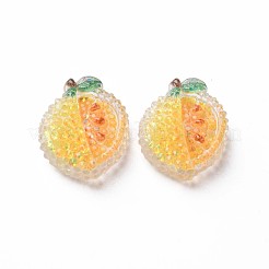 Transparent Epoxy Resin Cabochons&nbsp;CRES-S365-12