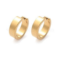 304 Stainless Steel Hoop Earrings&nbsp;EJEW-M079-03G-02