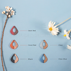 Resin & Wood Pendants&nbsp;RESI-OL0001-01